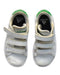 A White Sneakers from Adidas in size 5T for boy. (Back View)