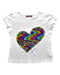 A Multicolour Short Sleeve Tops from Desigual in size 7Y for girl. (Front View)