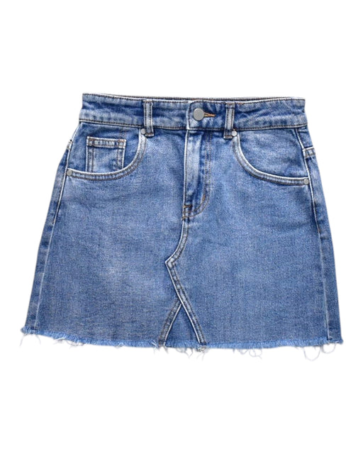 A Blue Short Skirts from Seed in size 10Y for girl. (Front View)