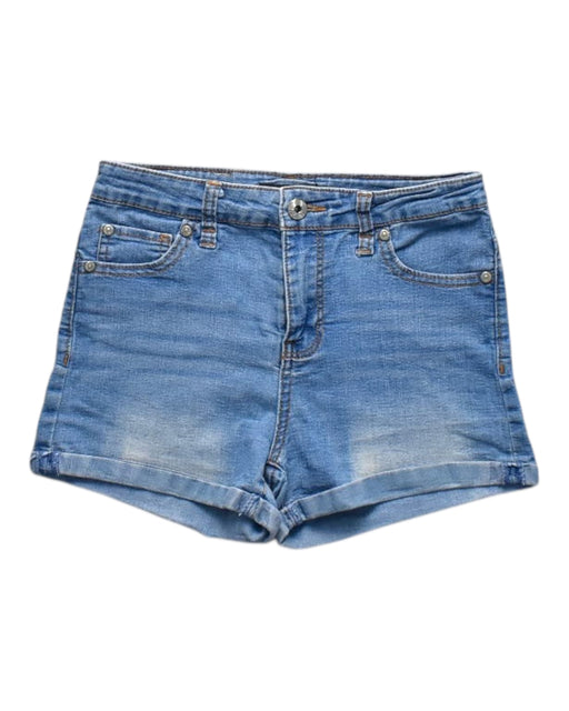 A Blue Shorts from DKNY in size 10Y for girl. (Front View)