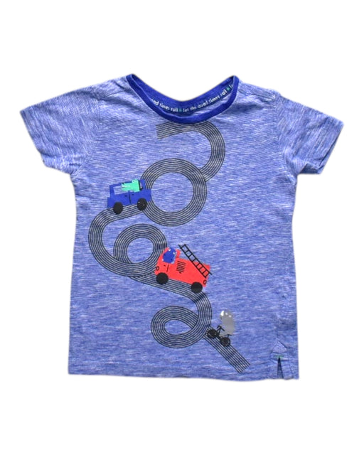 A Blue Short Sleeve T Shirts from Mothercare in size 2T for boy. (Front View)