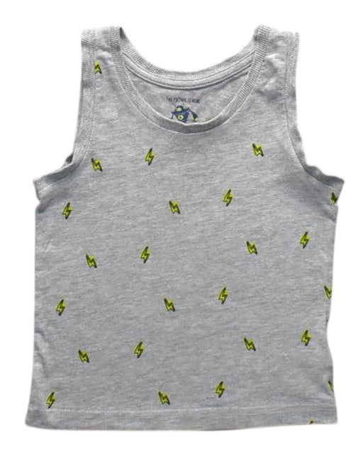 A Grey Sleeveless T Shirts from Mothercare in size 2T for boy. (Front View)