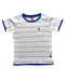 A White Short Sleeve T Shirts from Hush Puppies in size 4T for boy. (Front View)