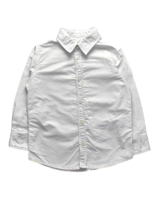 A White Long Sleeve Shirts from Esprit in size 2T for boy. (Front View)