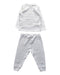 A White Pyjama Sets from Bonton in size 6-12M for boy. (Back View)