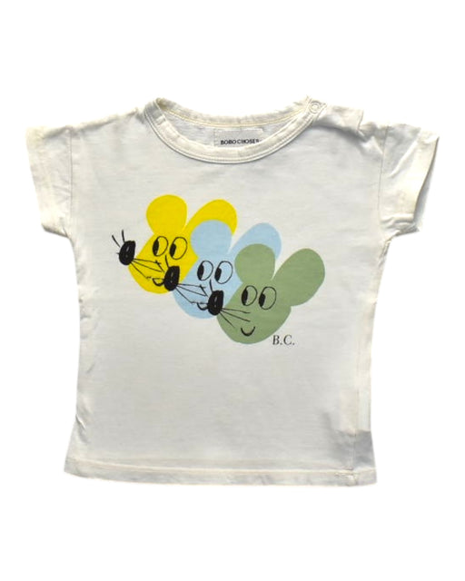 A Multicolour Short Sleeve T Shirts from Bobo Choses in size 3-6M for boy. (Front View)