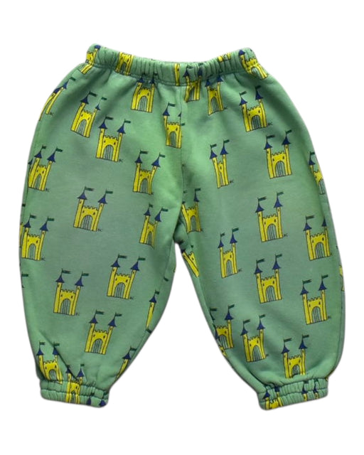 A Green Sweatpants from Bobo Choses in size 6-12M for boy. (Front View)