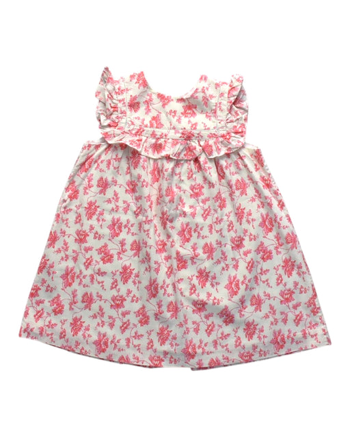 A Pink Sleeveless Dresses from Bonpoint in size 3T for girl. (Front View)