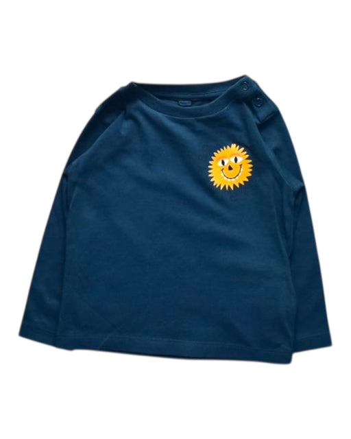 A Navy Long Sleeve T Shirts from Stella McCartney in size 3T for boy. (Front View)