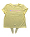 A Yellow Short Sleeve T Shirts from Champion in size 12Y for girl. (Front View)