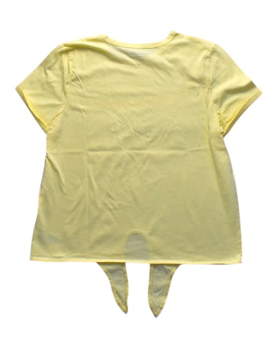 A Yellow Short Sleeve T Shirts from Champion in size 12Y for girl. (Back View)