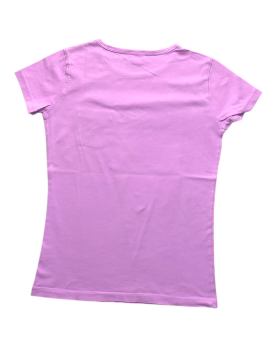A Purple Short Sleeve Tops from Crewcuts in size 12Y for girl. (Back View)