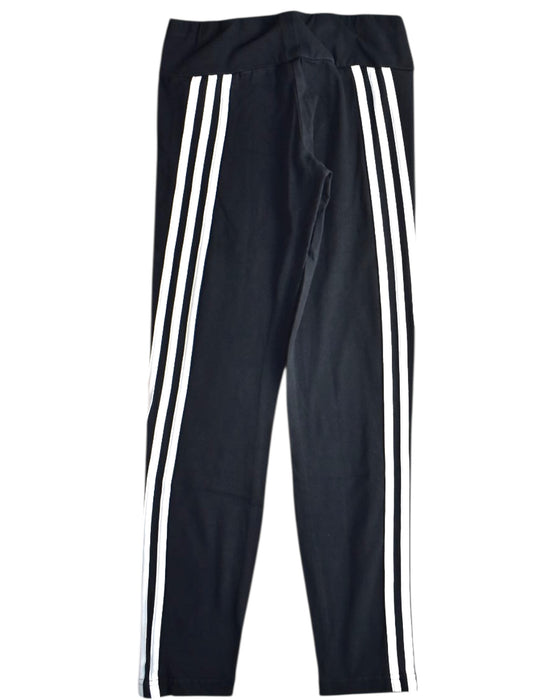 A Black Leggings from Adidas in size 12Y for girl. (Back View)