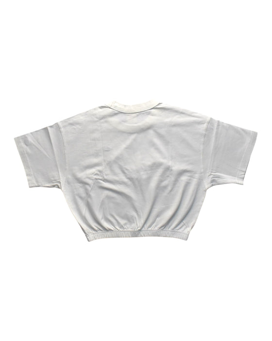 A White Short Sleeve T Shirts from Champion in size 12Y for girl. (Back View)