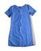 A Blue Short Sleeve Dresses from Nautica in size 12Y for girl. (Back View)