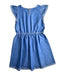 A Blue Sleeveless Dresses from Nautica in size 12Y for girl. (Back View)