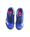 A Blue Sneakers from Mizuno in size 11Y for boy. (Back View)