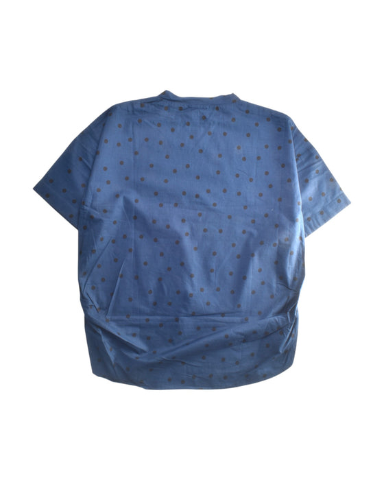 A Blue Short Sleeve Tops from FITH in size 10Y for girl. (Back View)