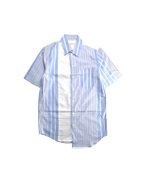 A Blue Short Sleeve Shirts from Marni in size 12Y for boy. (Front View)