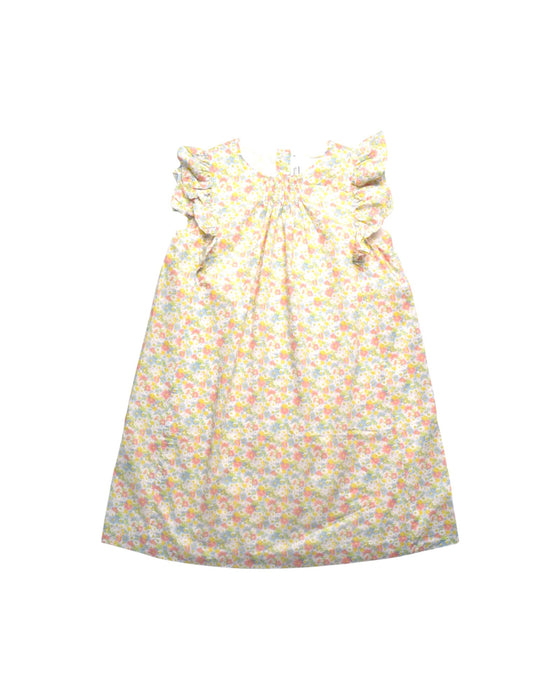 A Multicolour Sleeveless Dresses from Bonpoint in size 10Y for girl. (Front View)