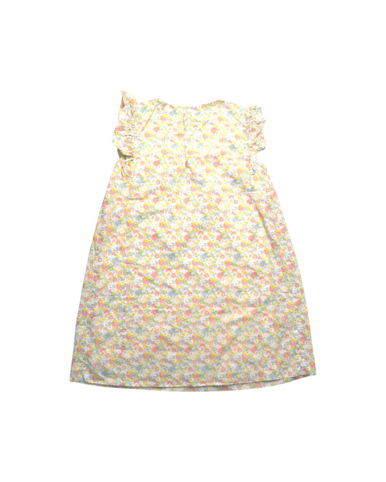 A Multicolour Sleeveless Dresses from Bonpoint in size 10Y for girl. (Back View)