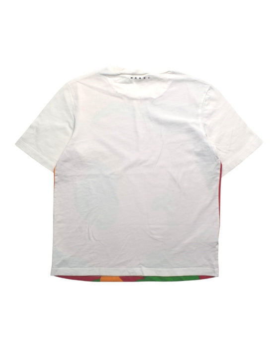 A Multicolour Short Sleeve T Shirts from Marni in size 10Y for girl. (Back View)