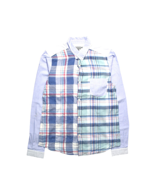 A Multicolour Long Sleeve Shirts from Bonpoint in size 14Y for boy. (Front View)