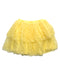 A Yellow Tulle Skirts from Seed in size 10Y for girl. (Front View)