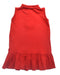 A Red Sleeveless Dresses from Lola Palacios in size 8Y for girl. (Back View)