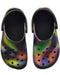 A Multicolour Slip Ons from Crocs in size 6T for boy. (Back View)