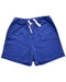A Blue Shorts from Babidu in size 5T for boy. (Front View)