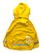A Yellow Rain Jackets from Didriksons in size 2T for boy. (Back View)