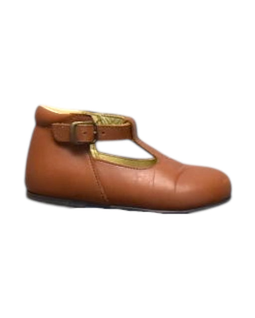 A Brown Booties from Cyrillus in size 18-24M for boy. (Front View)