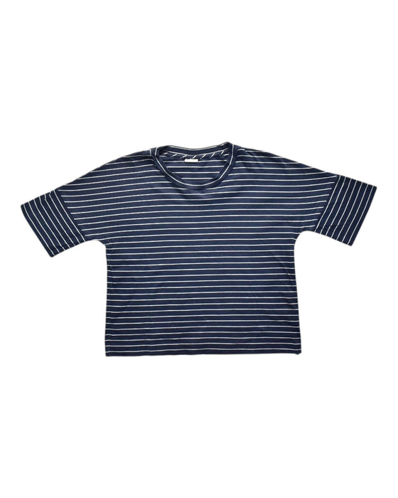 A Navy Short Sleeve T Shirts from In Good Company in size 5T for boy. (Front View)