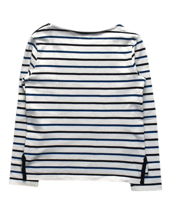 A White Long Sleeve Tops from No Added Sugar in size 5T for boy. (Back View)