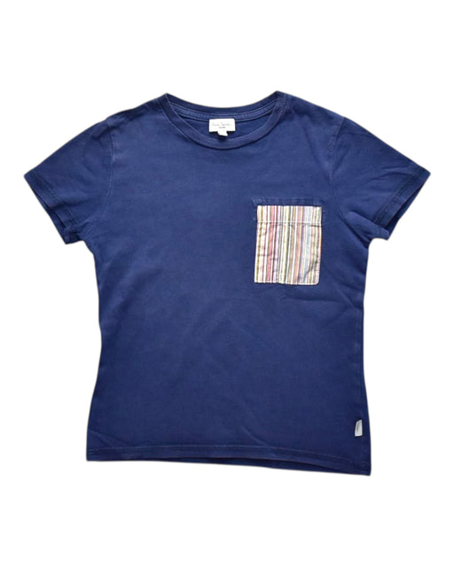 A Blue Short Sleeve T Shirts from Paul Smith in size 6T for boy. (Front View)