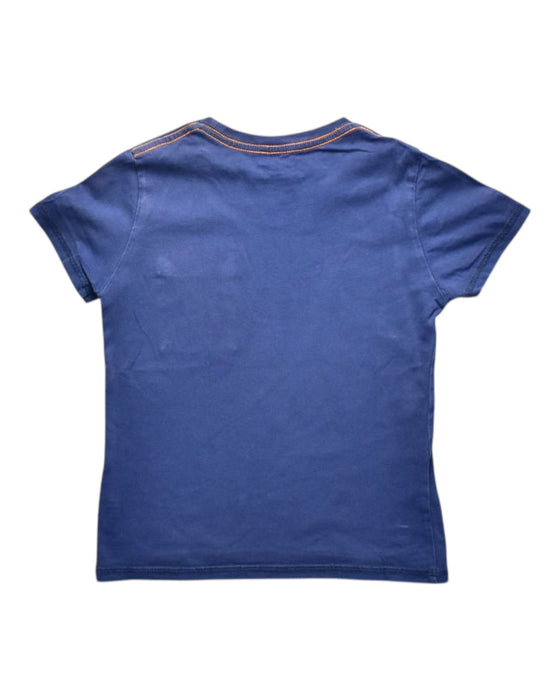 A Blue Short Sleeve T Shirts from Paul Smith in size 6T for boy. (Back View)