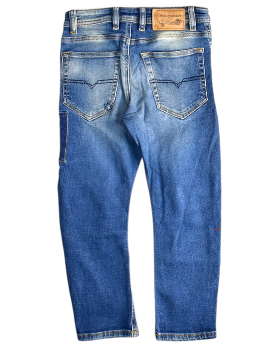 A Blue Jeans from Diesel in size 6T for boy. (Back View)