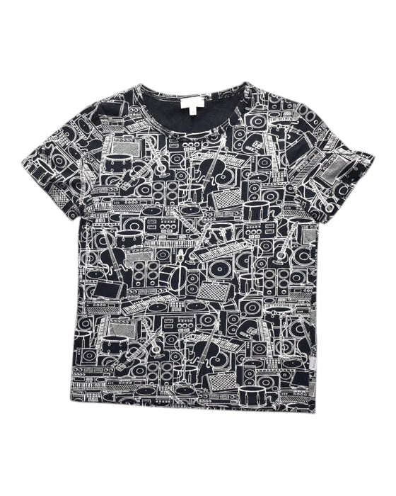 A Black Short Sleeve T Shirts from Paul Smith in size 12-18M for boy. (Front View)
