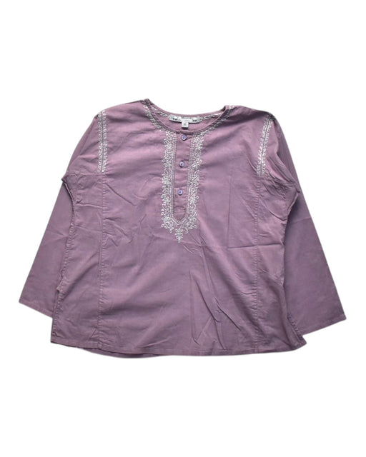 A Purple Long Sleeve Tops from Bonpoint in size 6T for boy. (Front View)