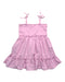 A Pink Sleeveless Dresses from Jamie Kay in size 2T for girl. (Front View)