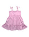 A Pink Sleeveless Dresses from Jamie Kay in size 2T for girl. (Back View)