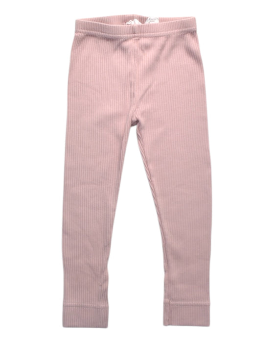 A Pink Leggings from Jamie Kay in size 2T for girl. (Front View)