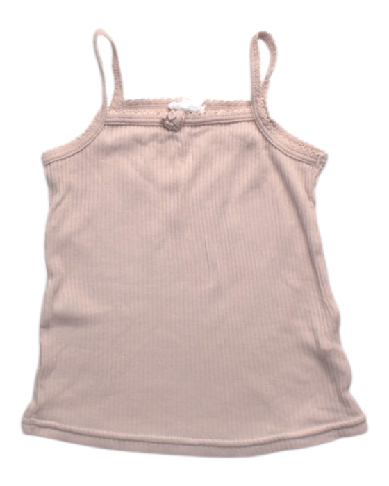 A Taupe Sleeveless Tops from Jamie Kay in size 2T for girl. (Front View)