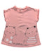 A Pink Short Sleeve Tops from Mayoral in size 12-18M for girl. (Front View)