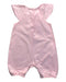 A Pink Sleeveless Rompers from Mothercare in size 6-12M for girl. (Back View)