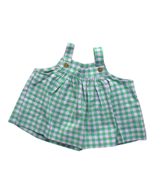 A Green Sleeveless Dresses from Seed in size 3T for girl. (Front View)