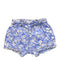 A Blue Bloomers from Gingersnaps in size 3-6M for girl. (Front View)