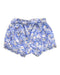 A Blue Bloomers from Gingersnaps in size 3-6M for girl. (Back View)