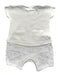 A White Shorts Sets from Mothercare in size 0-3M for boy. (Back View)